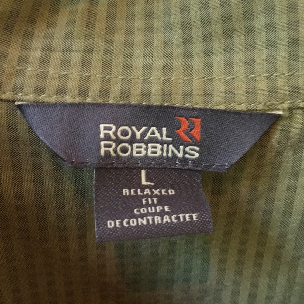 Royal Robbins short sleeve shirt Large